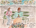 Dolls from St. Lucia in Central Park