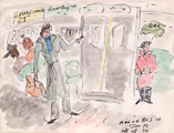 Man on Bus - Madison Avenue