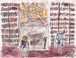 At the Morgan Library