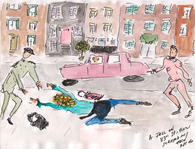 A Fall on 83rd Street