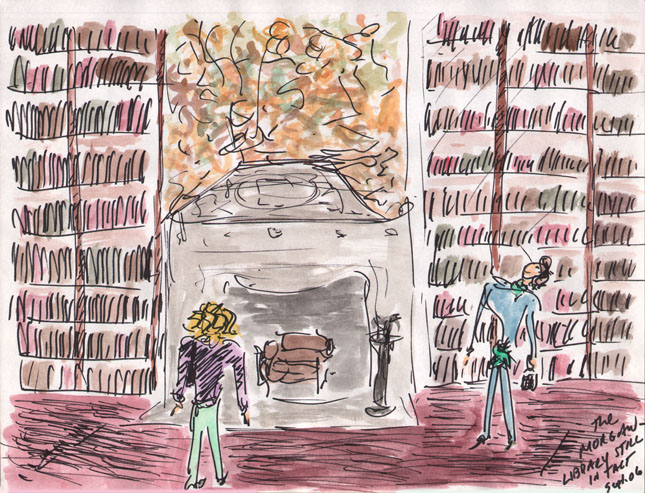 At the Morgan Library